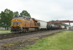 NS NB freight going under the old ACL (AB&A?) bridge